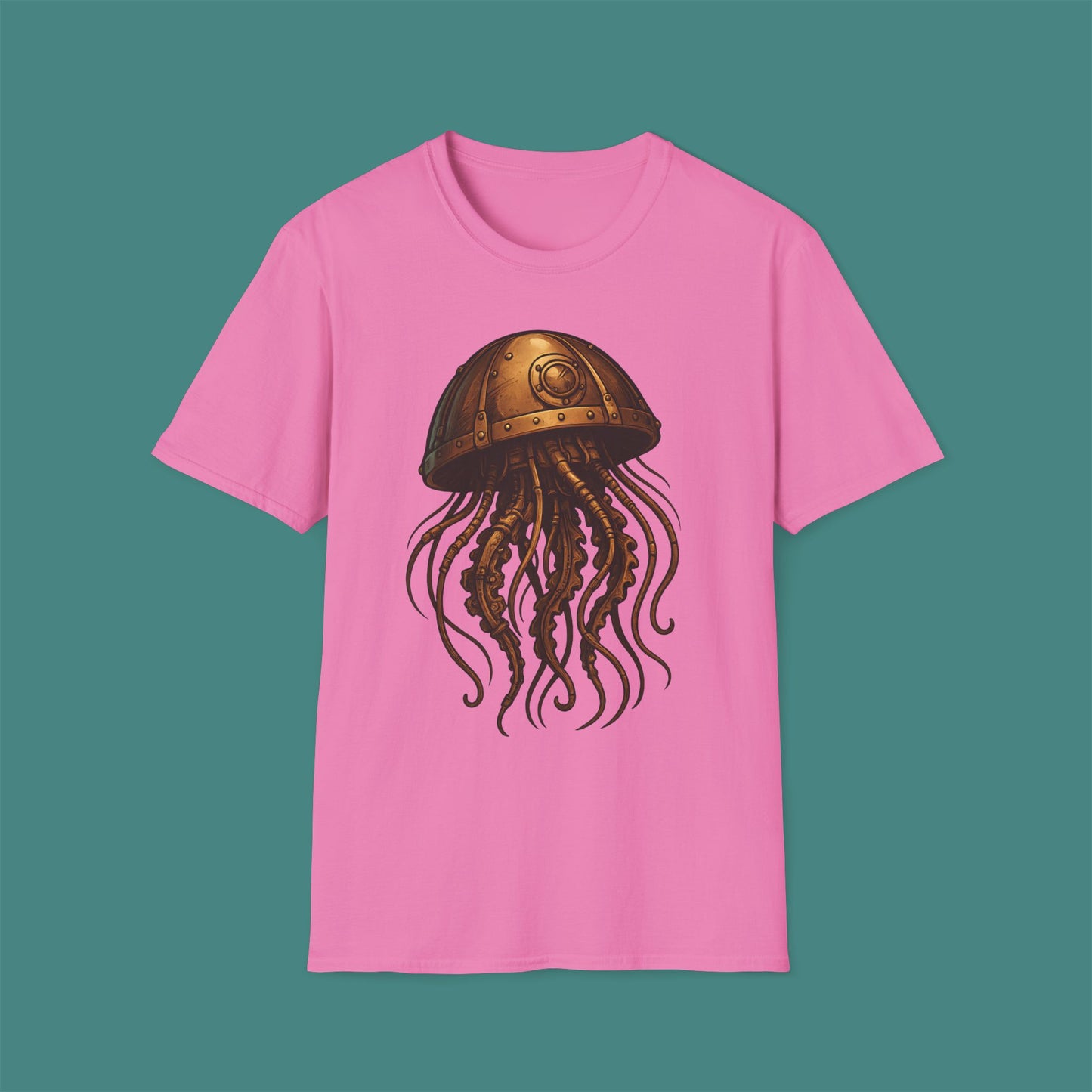 Steampunk Mechanical Jellyfish Unisex T-Shirt