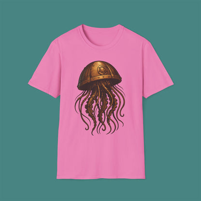 Steampunk Mechanical Jellyfish Unisex T-Shirt