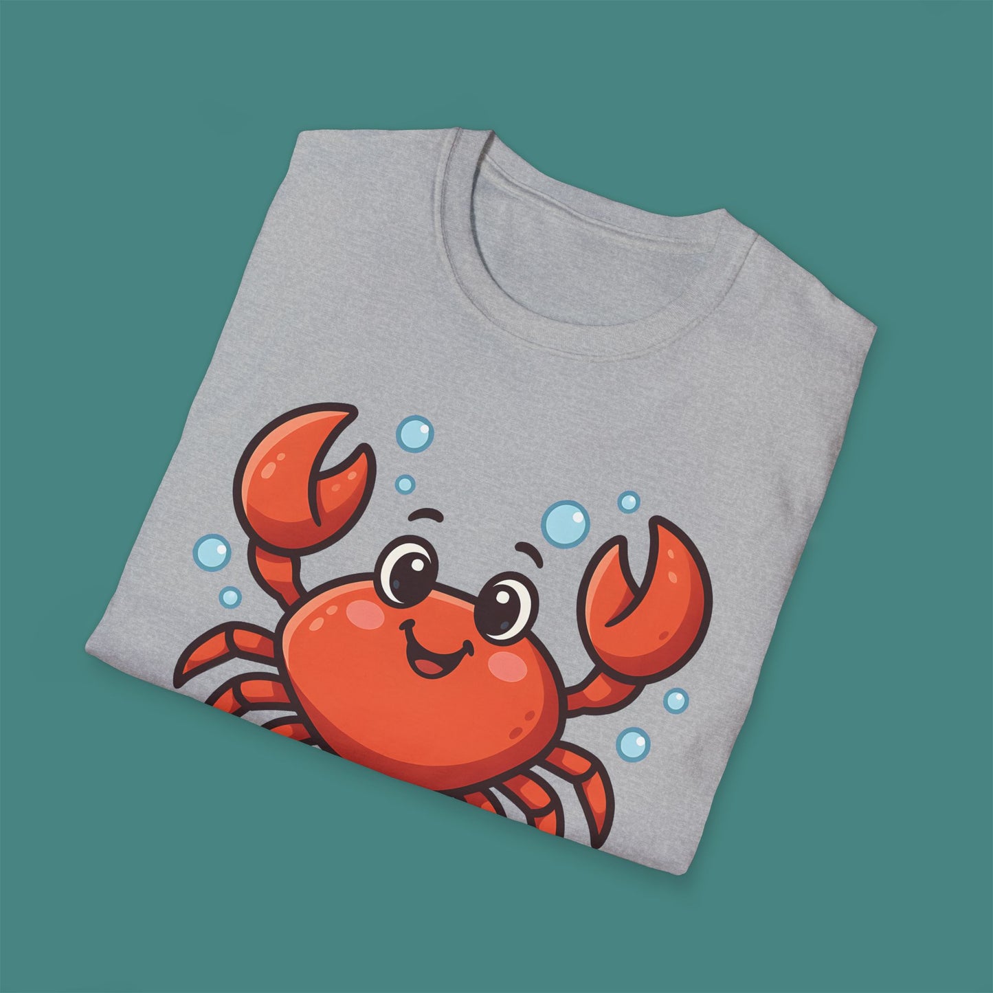 Cartoon Cute Crab Unisex T-Shirt