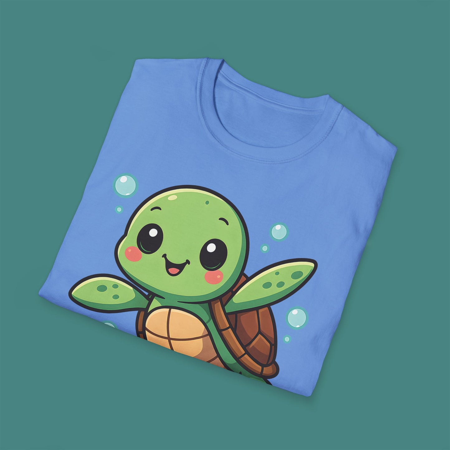 Cartoon Cute Turtle Unisex T-Shirt