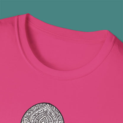 Intricate Mandala Octopus Unisex T-Shirt