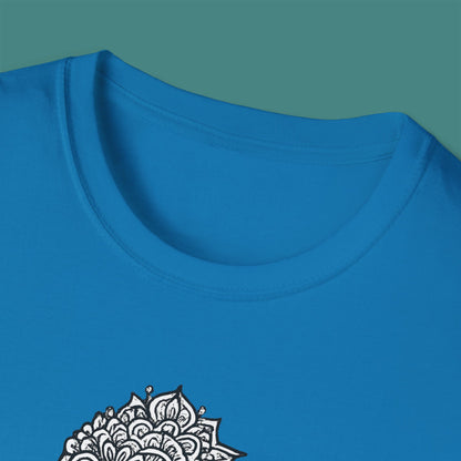 Intricate Mandala Seahorse Unisex T-Shirt