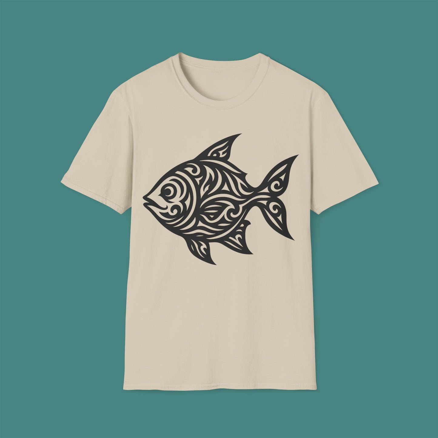 Tribal Tattoo Fish Unisex T-Shirt