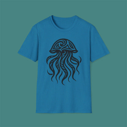Tribal Tattoo Jellyfish Unisex T-Shirt