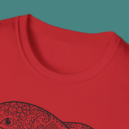 Intricate Mandala Dolphin Unisex T-Shirt