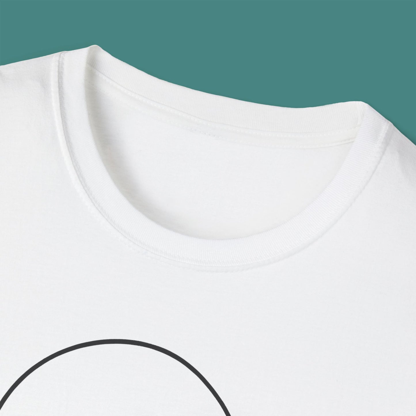 Minimalist Line Art Jellyfish Unisex T-Shirt