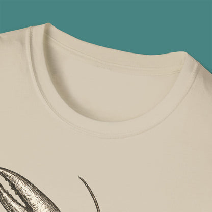 Vintage Etching Lobster Unisex T-Shirt