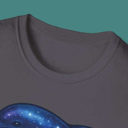 Cosmic Galaxy Dolphin Unisex T-Shirt