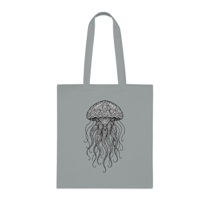 Intricate Mandala Jellyfish Tote Bag