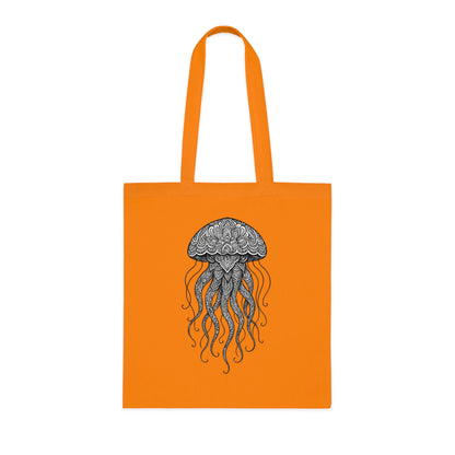 Intricate Mandala Jellyfish Tote Bag