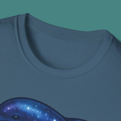 Cosmic Galaxy Dolphin Unisex T-Shirt