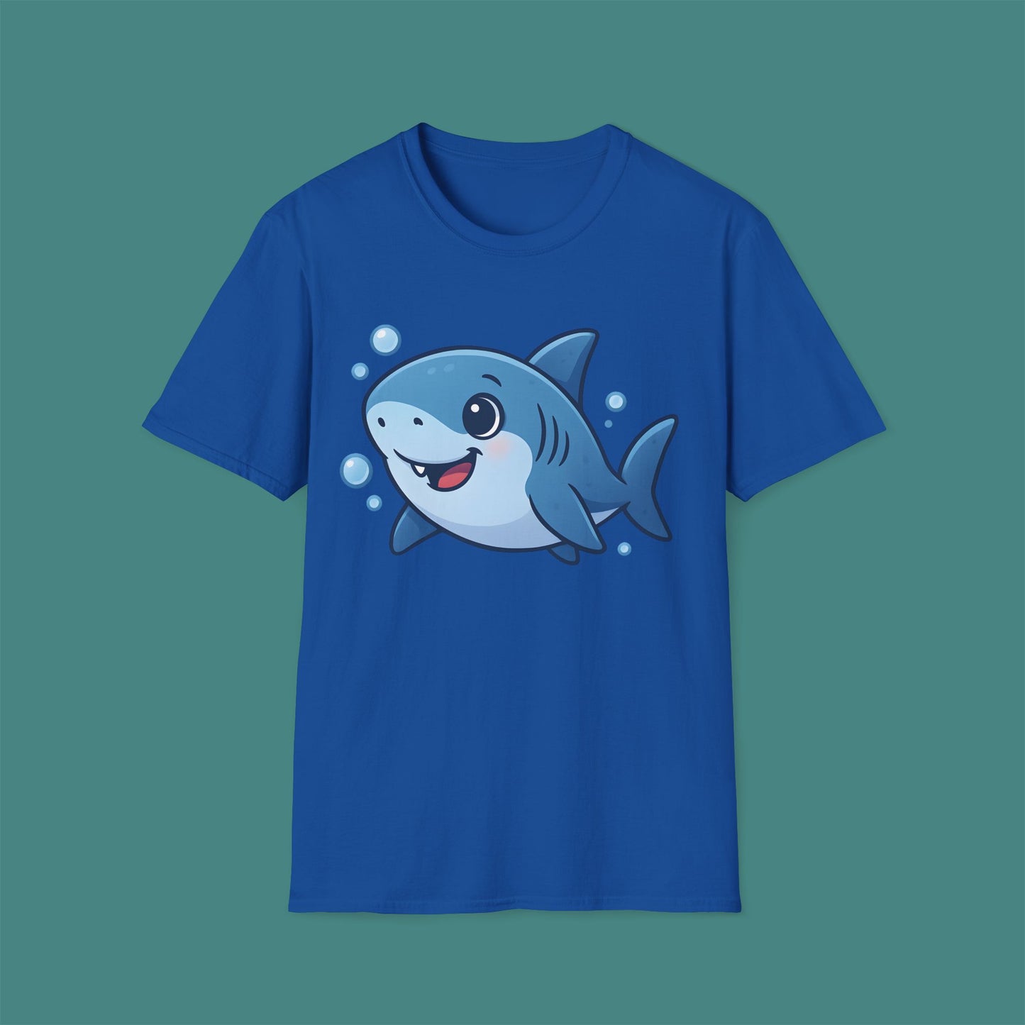 Cartoon Cute Shark Unisex T-Shirt