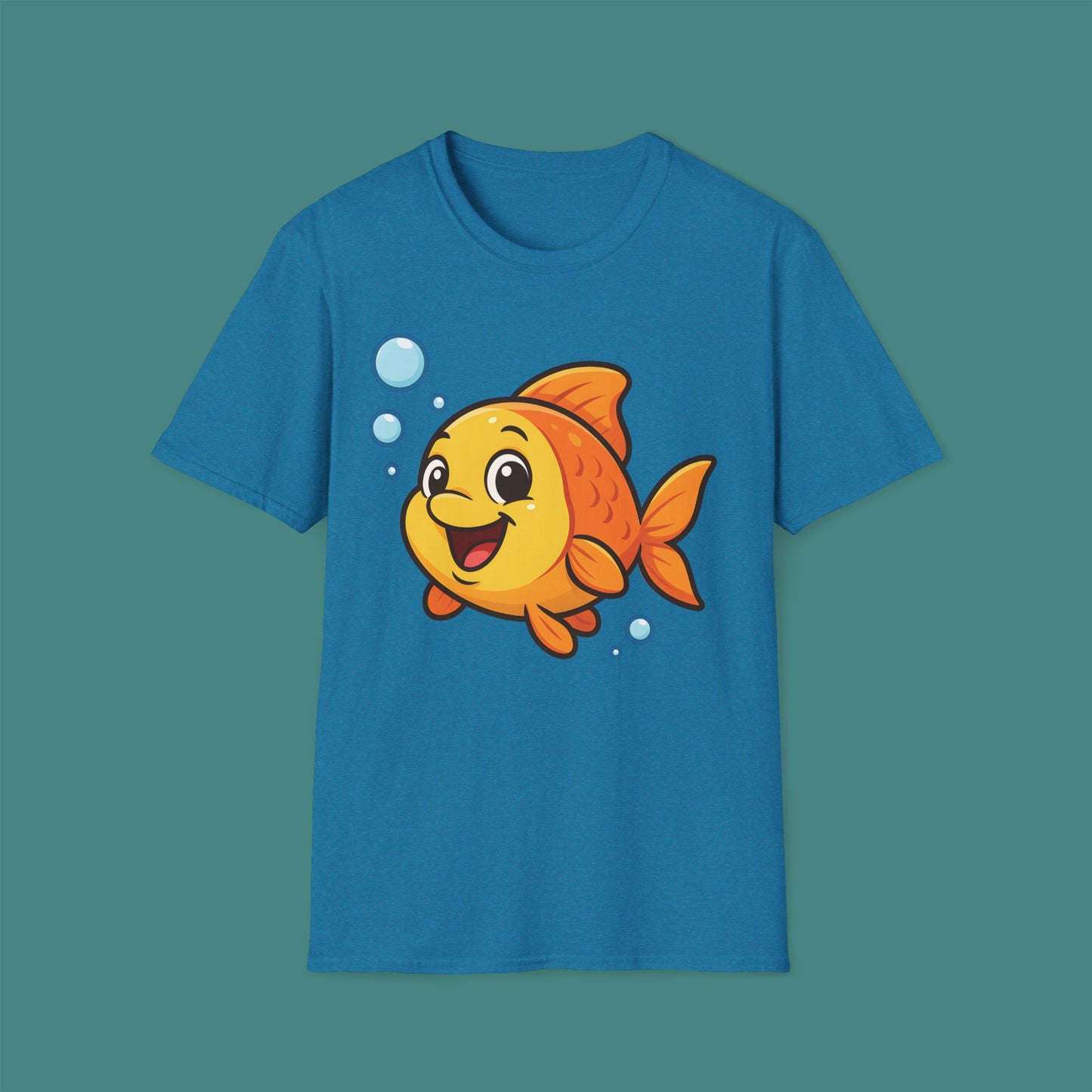 Cartoon Cute Fish Unisex T-Shirt
