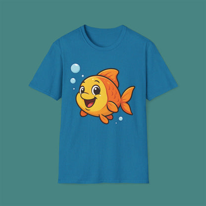 Cartoon Cute Fish Unisex T-Shirt
