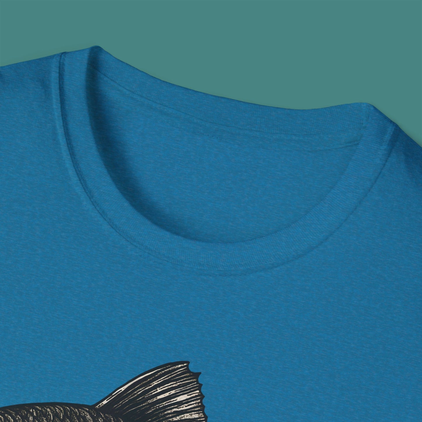 Vintage Etching Fish Unisex T-Shirt
