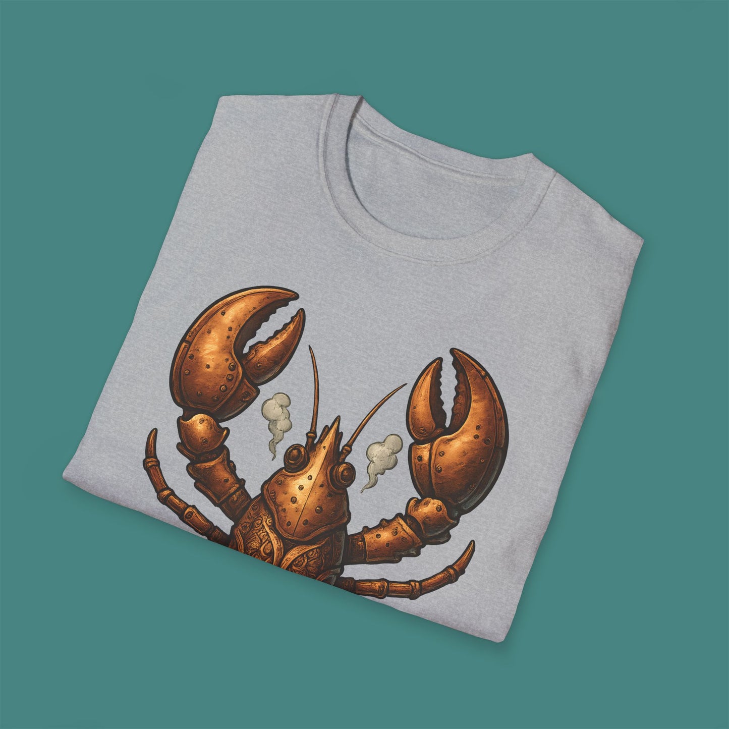 Steampunk Mechanical Lobster Unisex T-Shirt