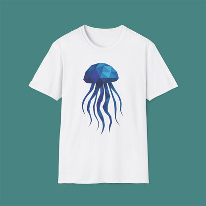 Geometric Polygon Jellyfish Unisex T-Shirt