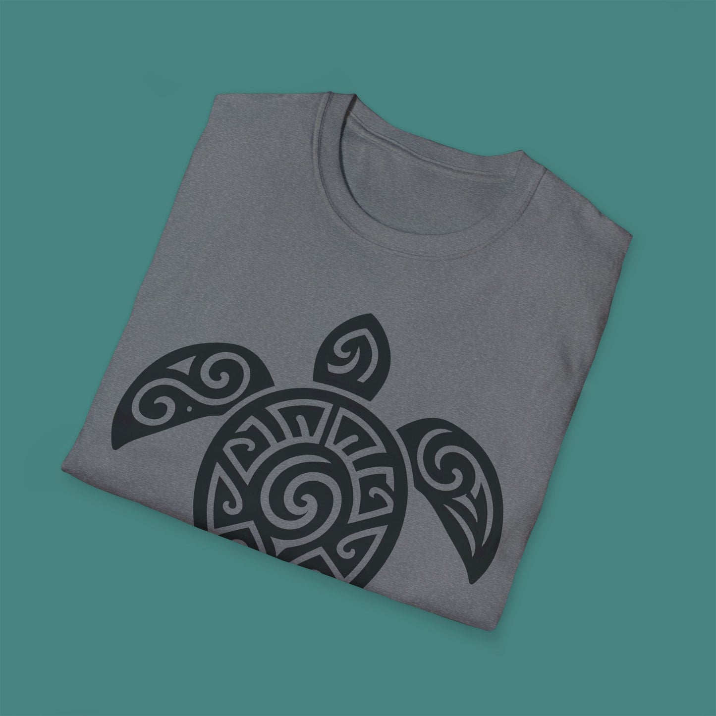 Tribal Tattoo Turtle Unisex T-Shirt