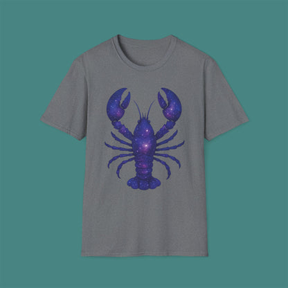 Cosmic Galaxy Lobster Unisex T-Shirt