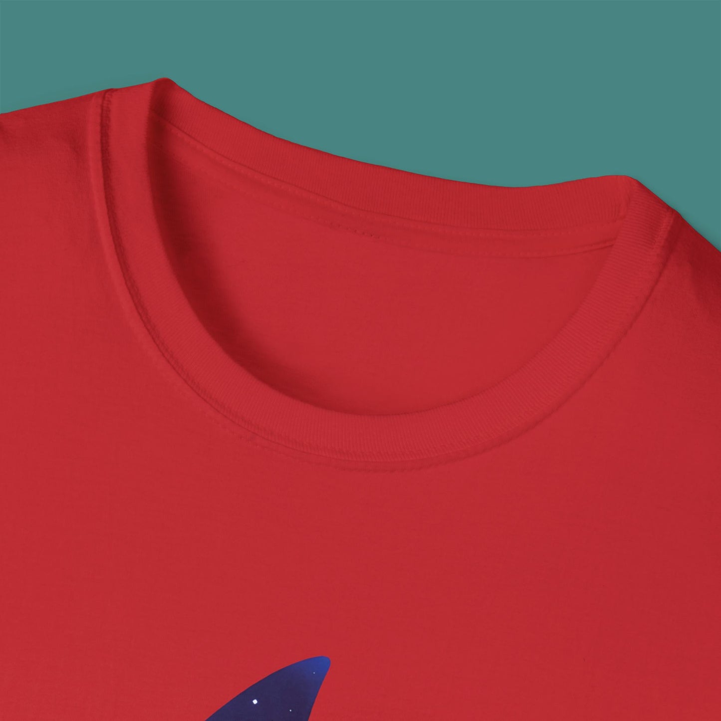 Cosmic Galaxy Shark Unisex T-Shirt
