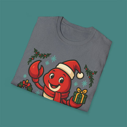 Christmas Lobster Unisex T-Shirt