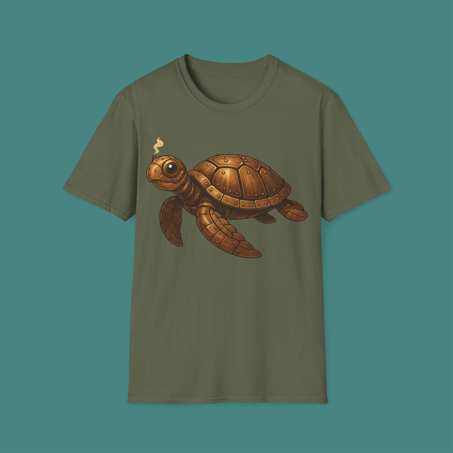 Steampunk Mechanical Turtle Unisex T-Shirt