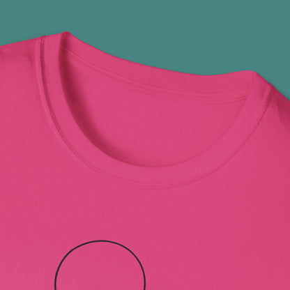 Minimalist Line Art Octopus Unisex T-Shirt