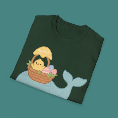 Easter Whale Unisex T-Shirt