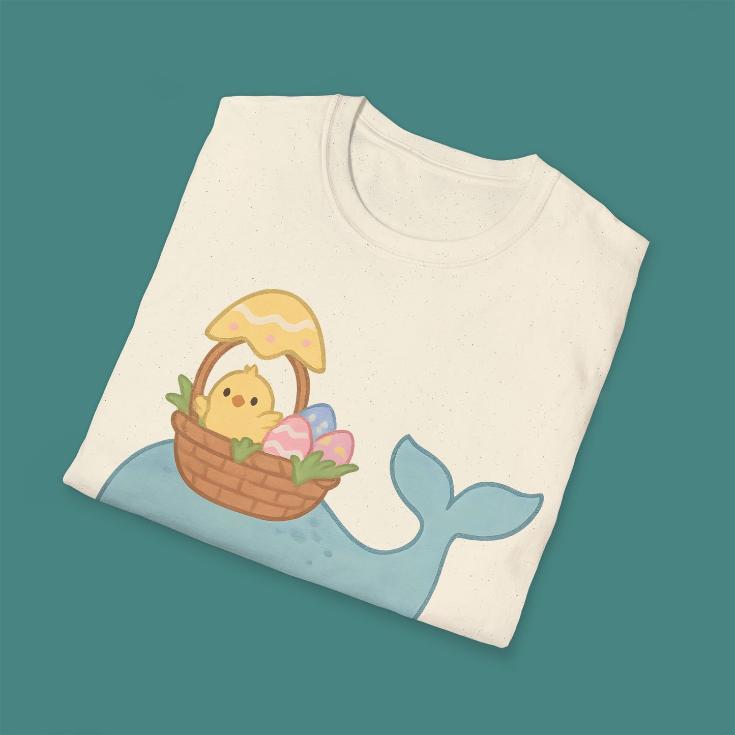 Easter Whale Unisex T-Shirt