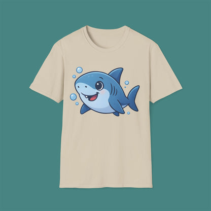 Cartoon Cute Shark Unisex T-Shirt