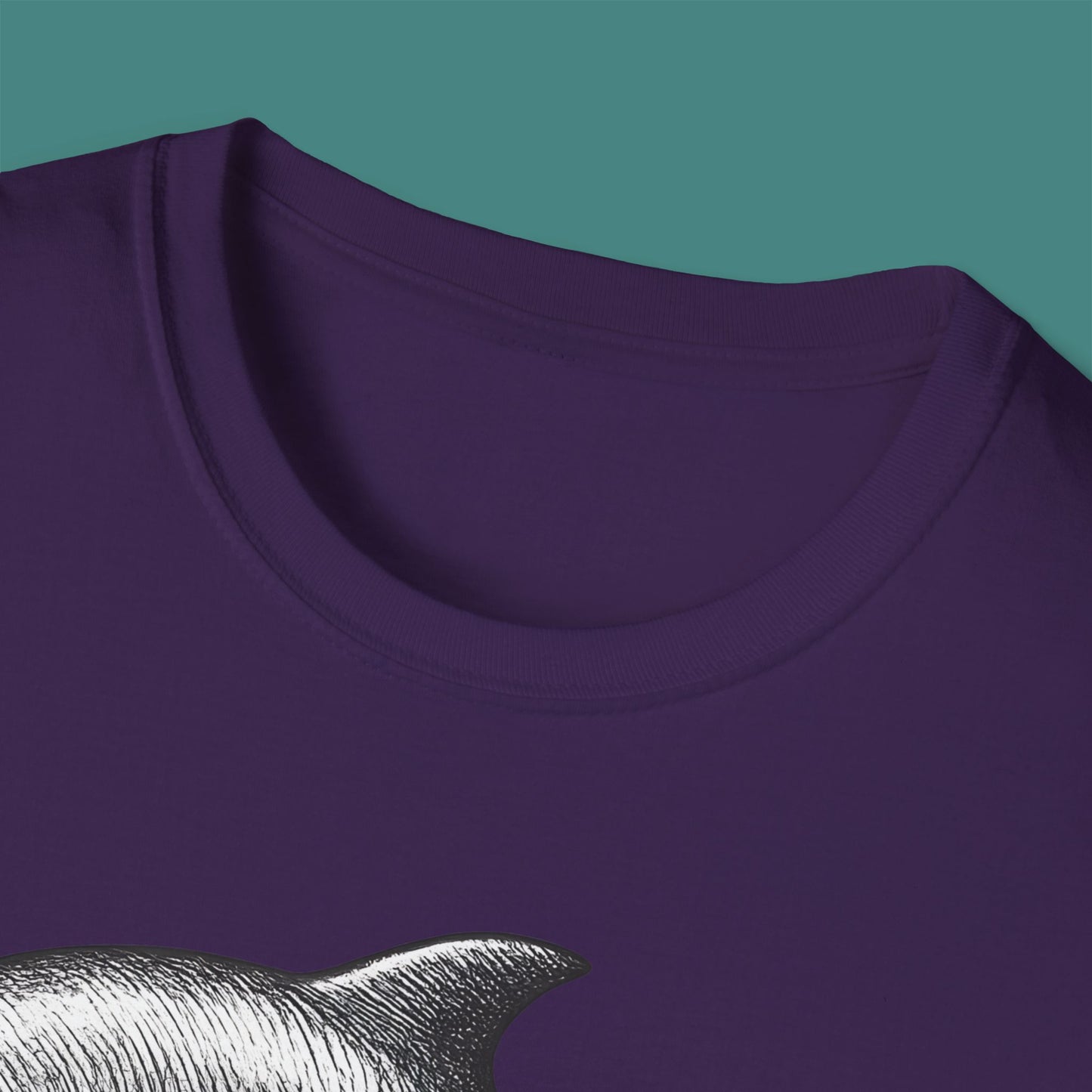 Vintage Etching Dolphin Unisex T-Shirt