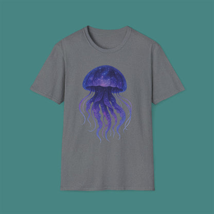Cosmic Galaxy Jellyfish Unisex T-Shirt