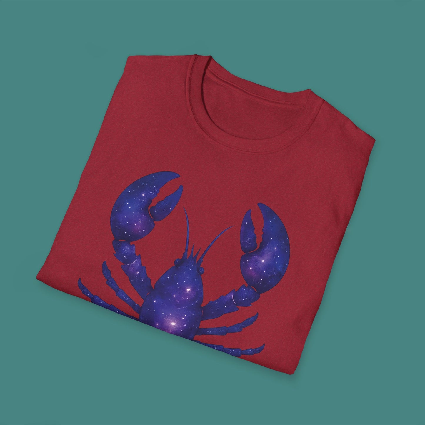 Cosmic Galaxy Lobster Unisex T-Shirt