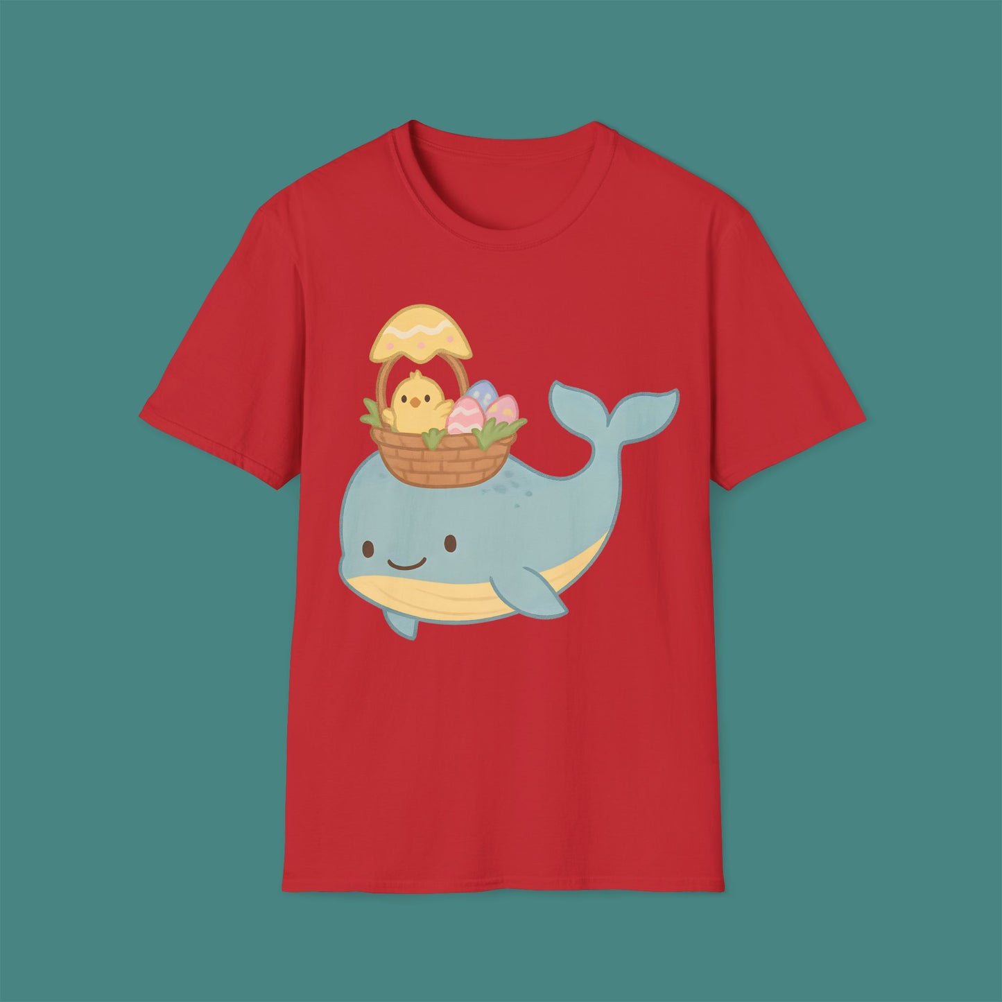 Easter Whale Unisex T-Shirt