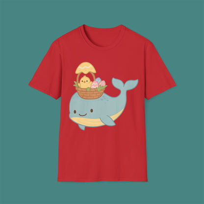 Easter Whale Unisex T-Shirt