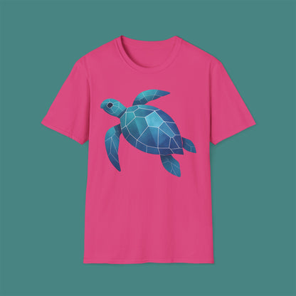 Geometric Polygon Turtle Unisex T-Shirt