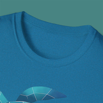 Geometric Polygon Turtle Unisex T-Shirt