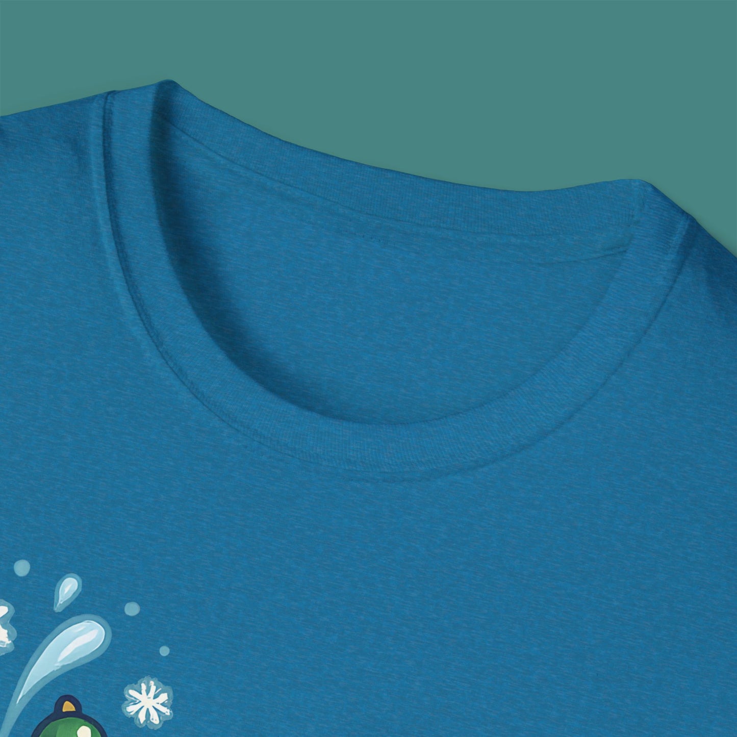 Christmas Whale Unisex T-Shirt