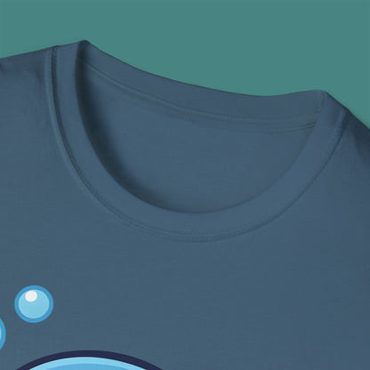 Cartoon Cute Dolphin Unisex T-Shirt