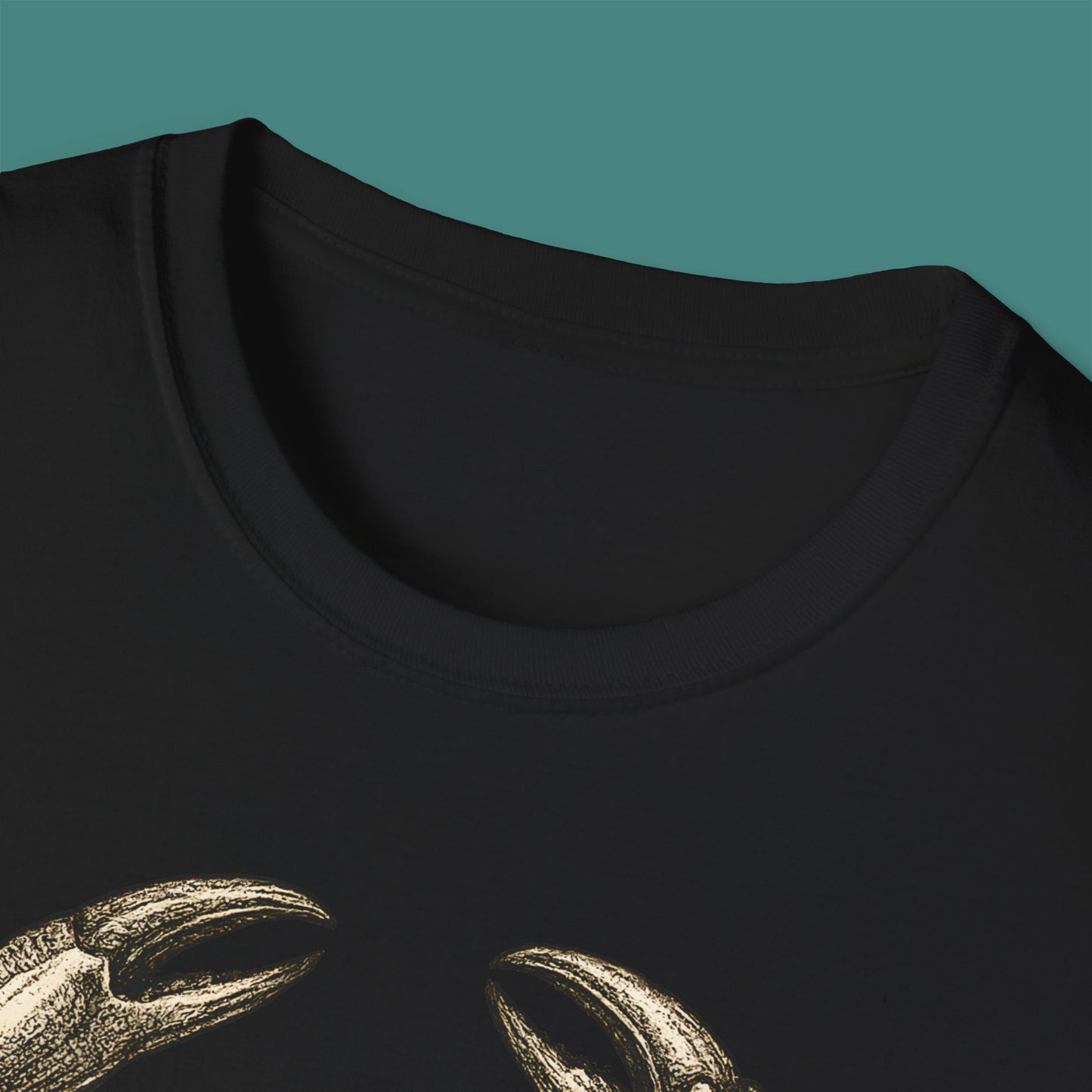 Vintage Etching Crab Unisex T-Shirt