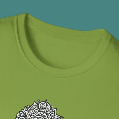 Intricate Mandala Seahorse Unisex T-Shirt