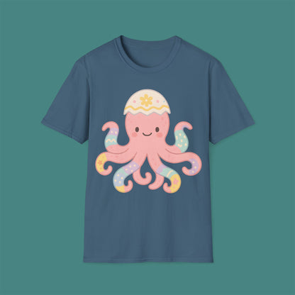 Easter Octopus Unisex T-Shirt