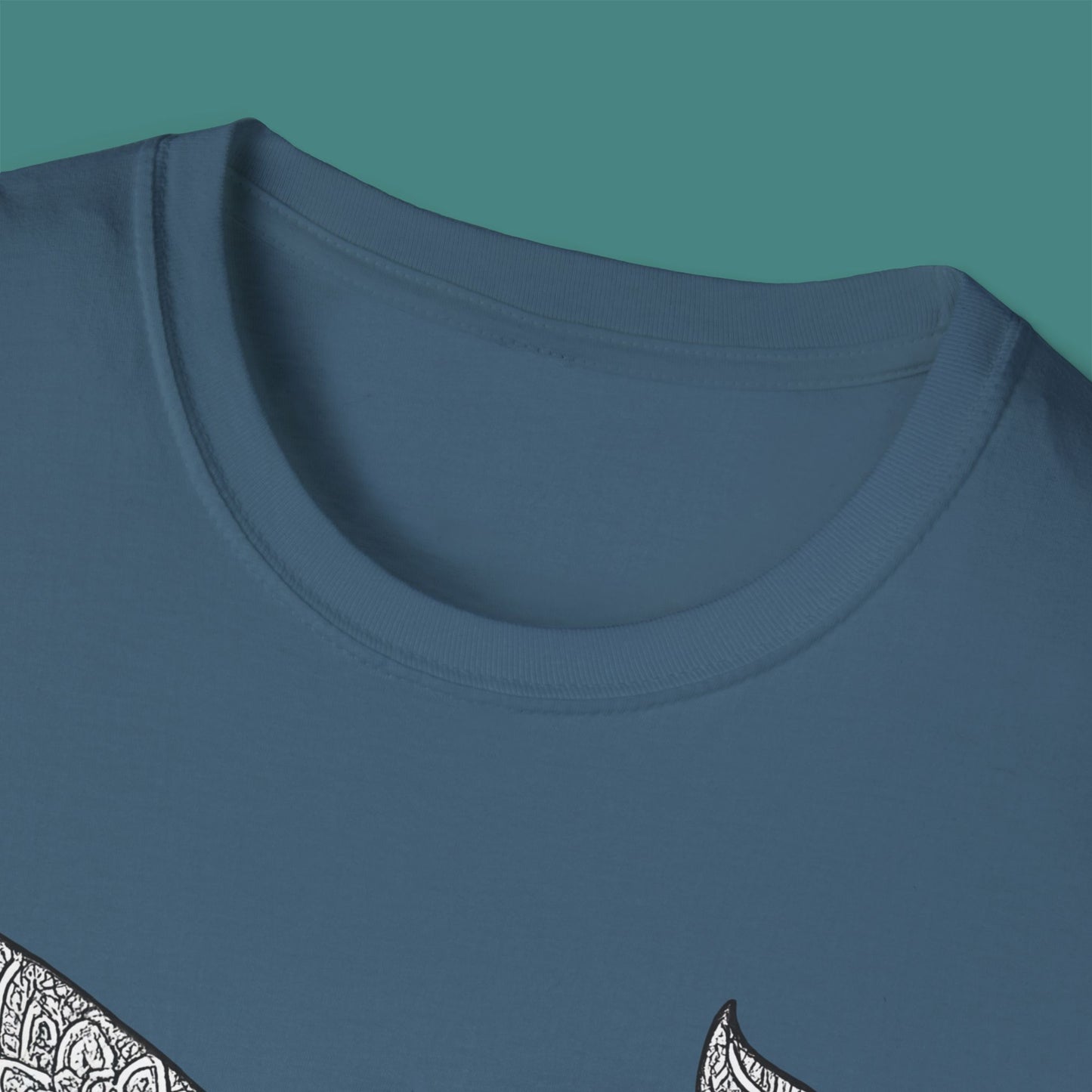 Intricate Mandala Whale Unisex T-Shirt