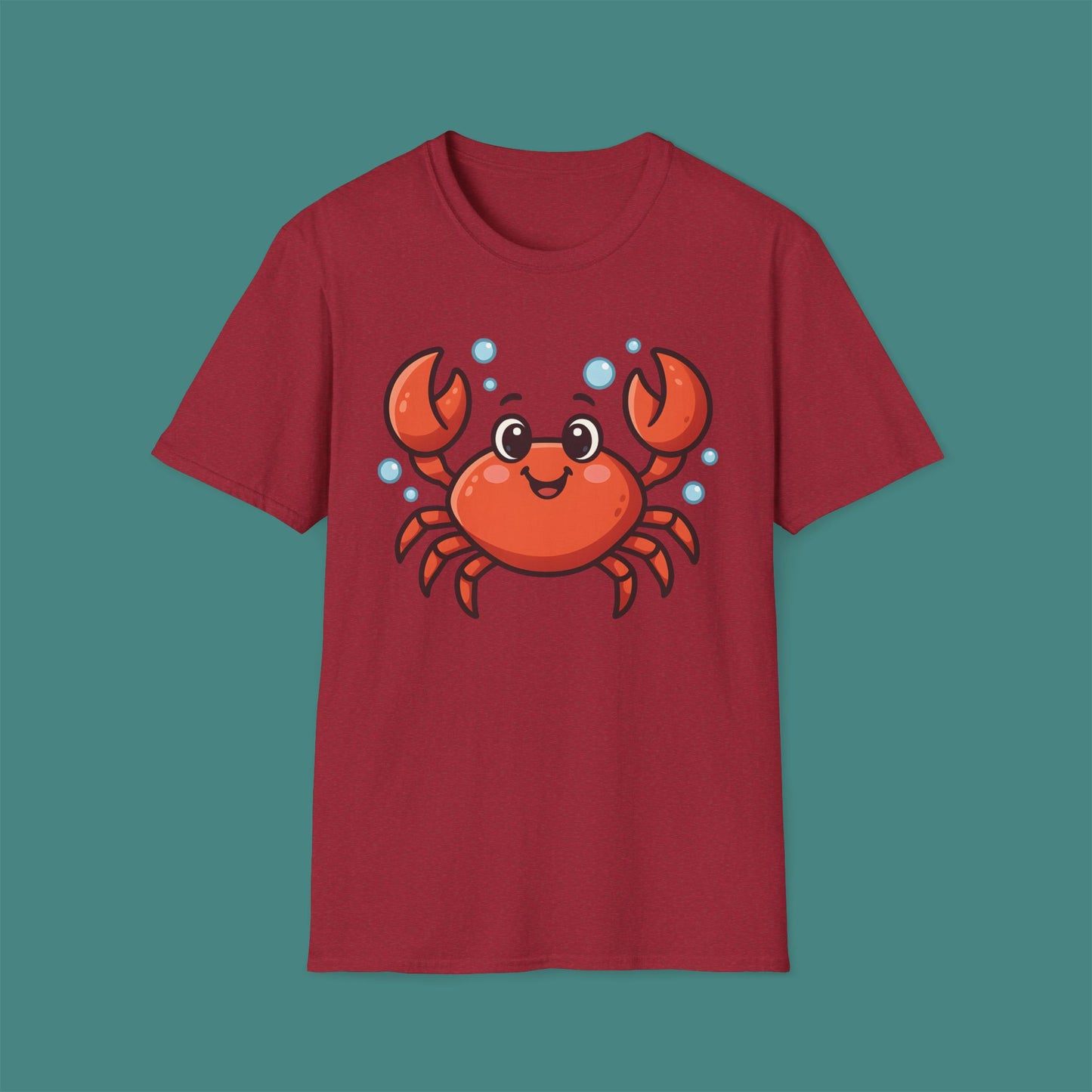 Cartoon Cute Crab Unisex T-Shirt