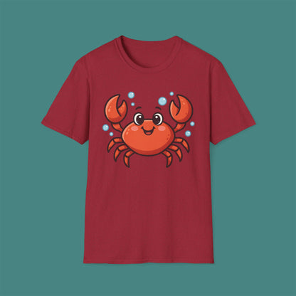 Cartoon Cute Crab Unisex T-Shirt