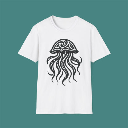 Tribal Tattoo Jellyfish Unisex T-Shirt