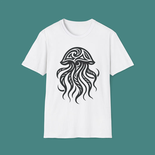 Tribal Tattoo Jellyfish Unisex T-Shirt