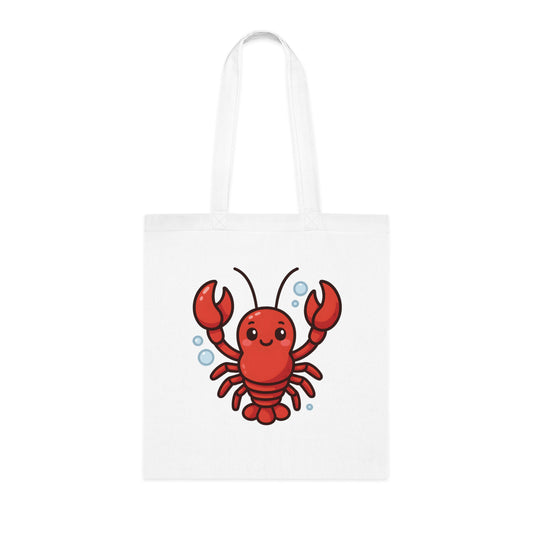 Cartoon Cute Lobster Tote Bag