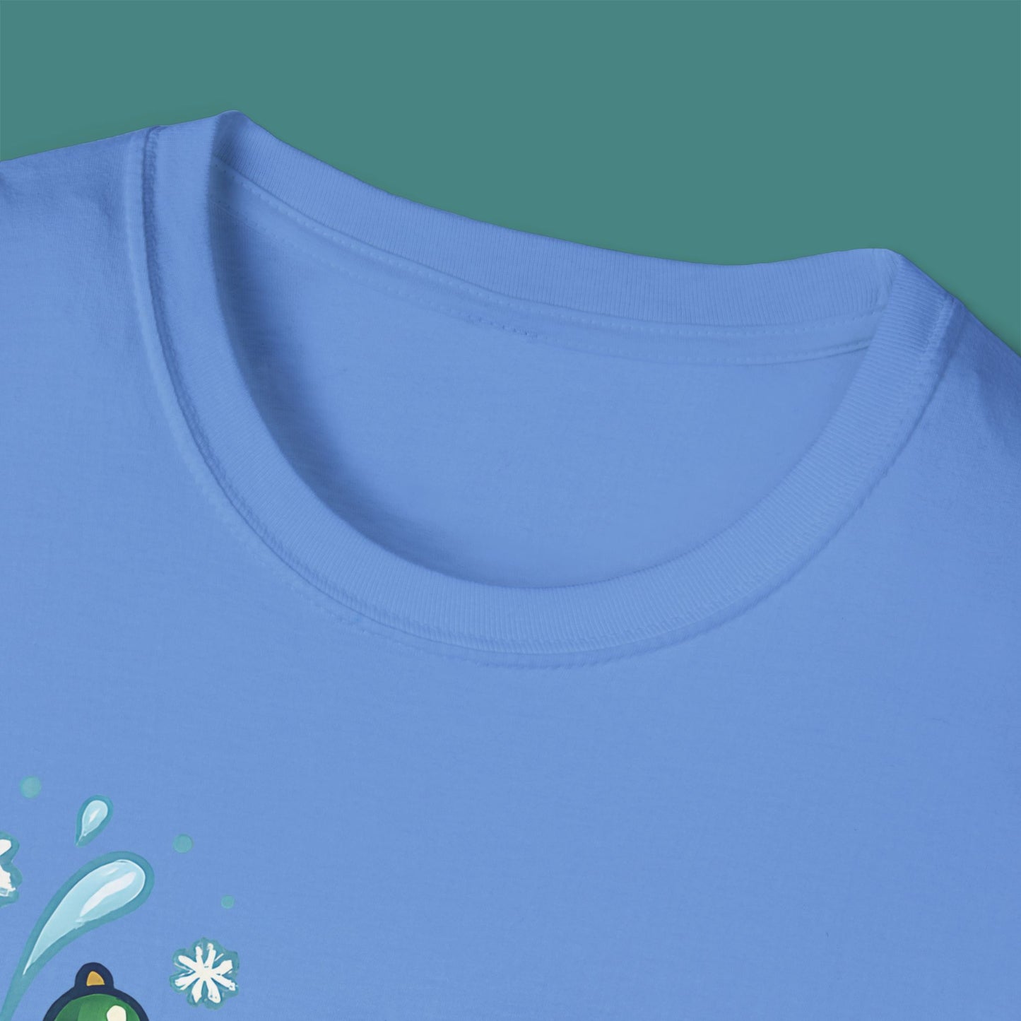 Christmas Whale Unisex T-Shirt