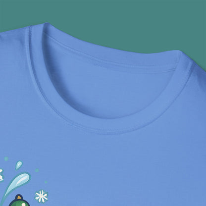 Christmas Whale Unisex T-Shirt